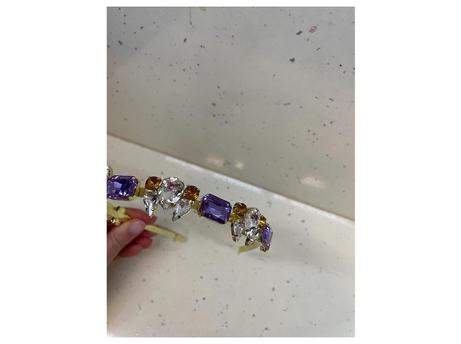 Autre Marque Set di accessori per capelli con perle e finti cristalli Multicolore - vista 3