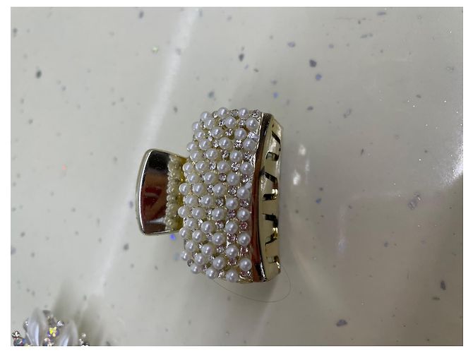 Autre Marque Set di accessori per capelli con perle e finti cristalli Multicolore - vista 9