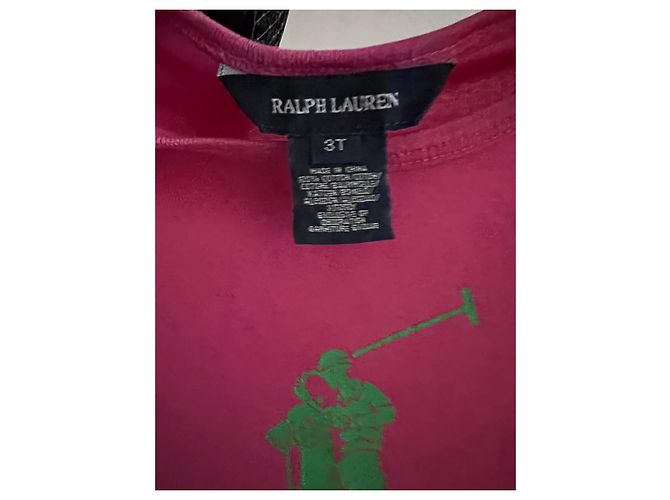 Polo Ralph Lauren T-Shirt Hellblau Baumwolle - Ansicht 2