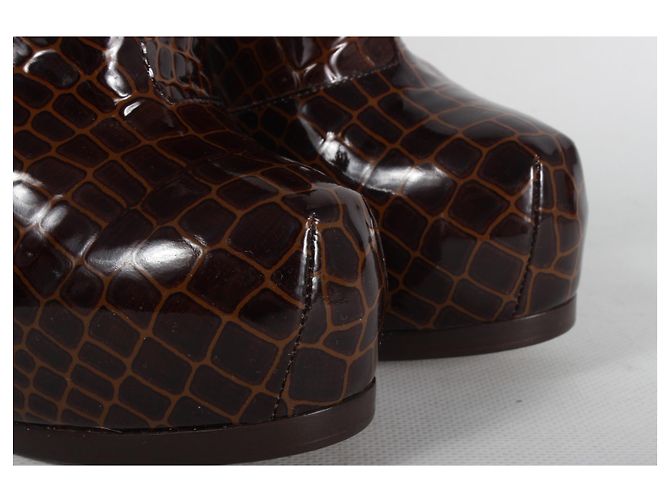 Stivaletto Yves Saint Laurent Marrone - vista 5