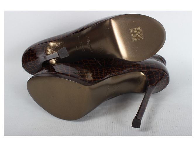 Stivaletto Yves Saint Laurent Marrone - vista 9