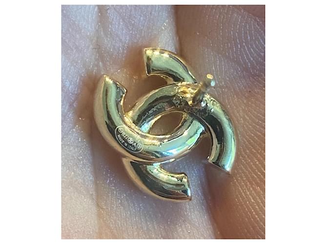Chanel Aretes Dorado - vista 4