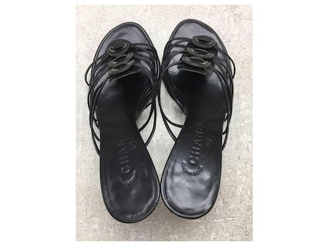 Chanel Maultiere Schwarz - Ansicht 4