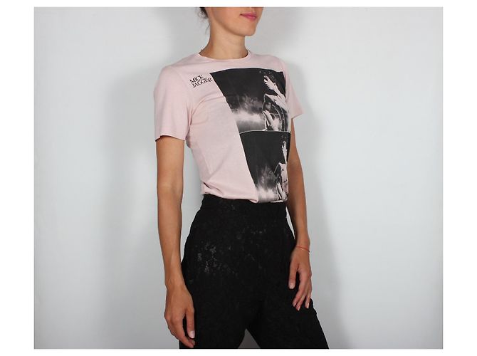 Camiseta Dolce & Gabbana con Mick Jagger. Negro Rosa - vista 11