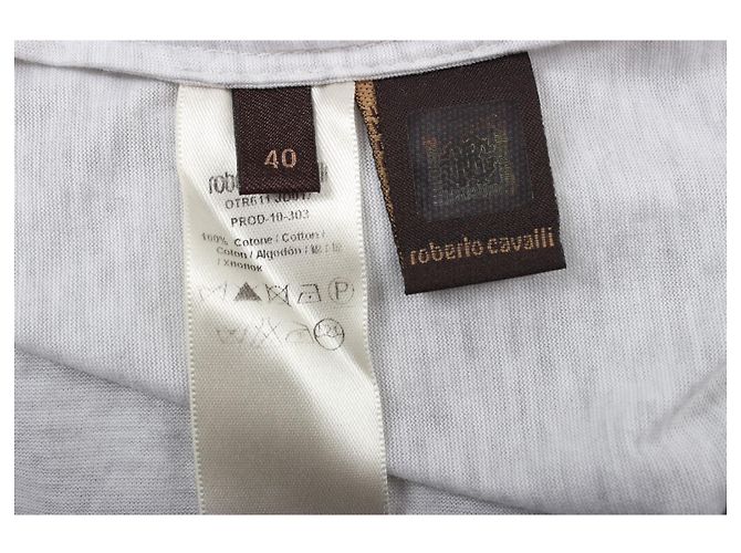Camiseta Roberto Cavalli. Gris - vista 11
