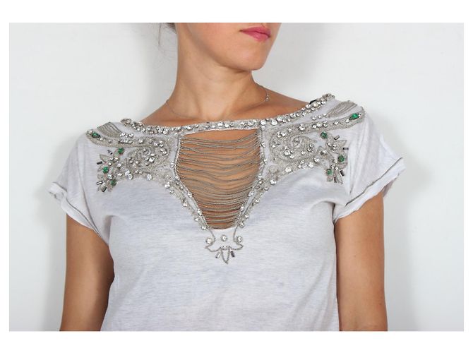 Camiseta Roberto Cavalli. Gris - vista 3