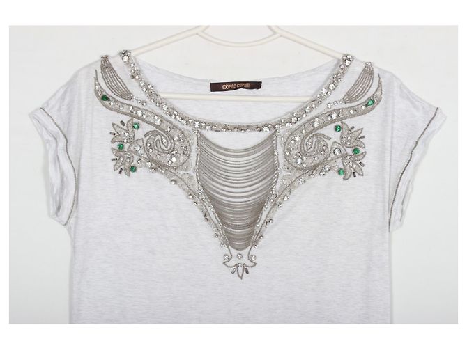 Camiseta Roberto Cavalli. Gris - vista 6