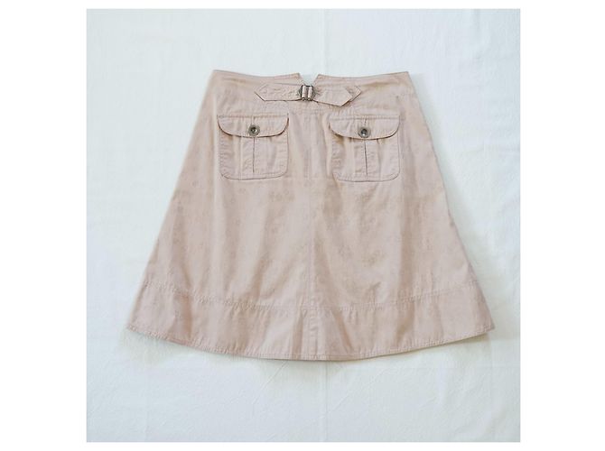 Gonna midi a trapezio in cotone rosa Marc Jacobs - vista 6