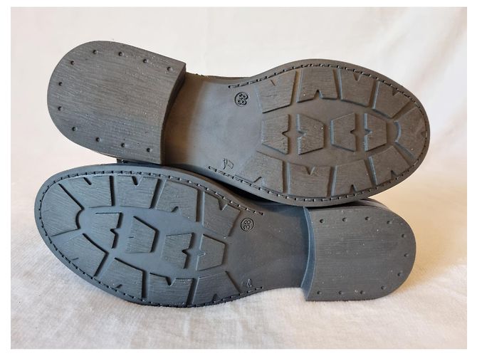 Autre Marque Botas de couro com cano médio TTY BabyBotte Marrom - vista 5