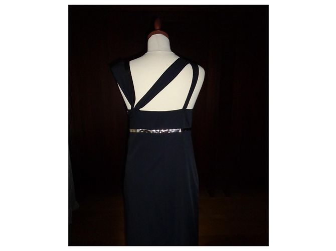 Vestido de cóctel de seda negro Chloé - vista 5