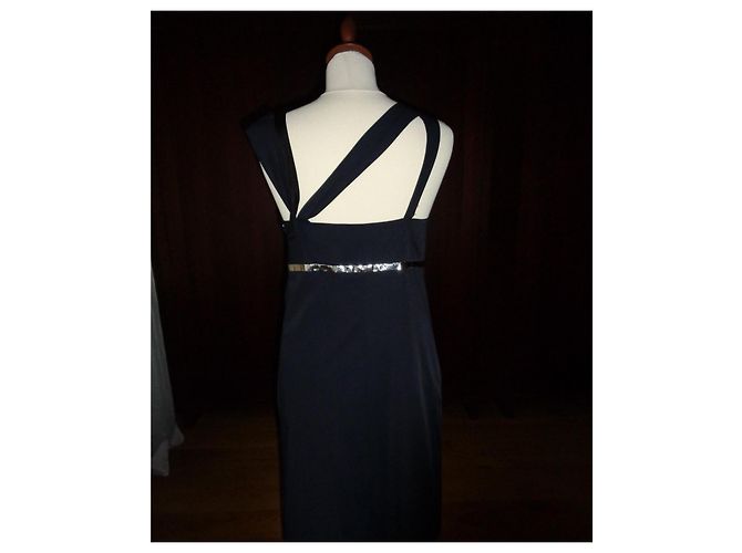Vestido de cóctel de seda negro Chloé - vista 6