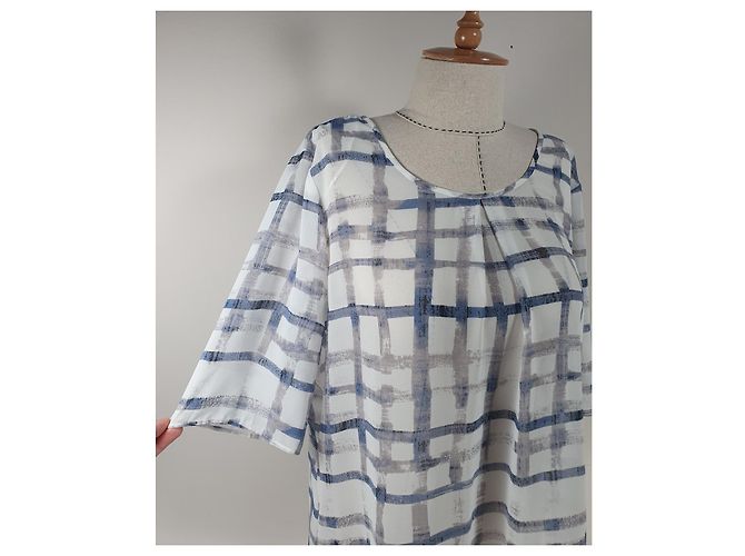 Camicetta Vera Wang Simply in Poliestere Multicolore XL - vista 2