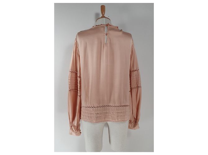 Autre Marque Top de viscosa rosa Anthropologie - vista 4