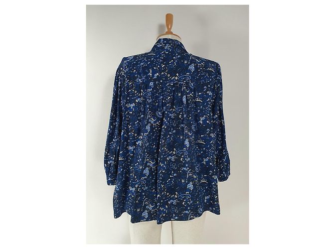 Camisa Noa Noa Azul de Viscosa - vista 4
