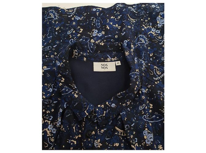 Camisa Noa Noa Azul de Viscosa - vista 5