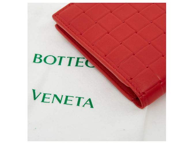 Bottega Veneta CUERO ESTAMPADO CHILE ROJO Roja - vista 5