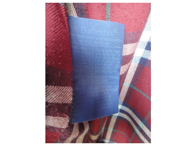 trench da uomo vintage Burberry 50 Grigio - vista 7