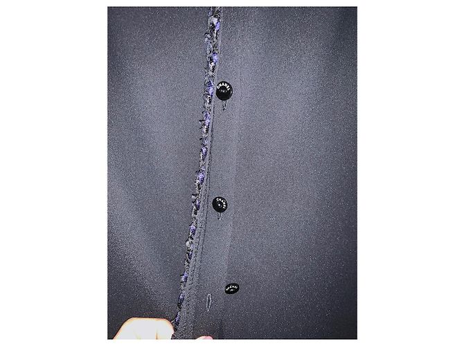 Chanel Oberteil Schwarz aus Polyester Größe M - Ansicht 4