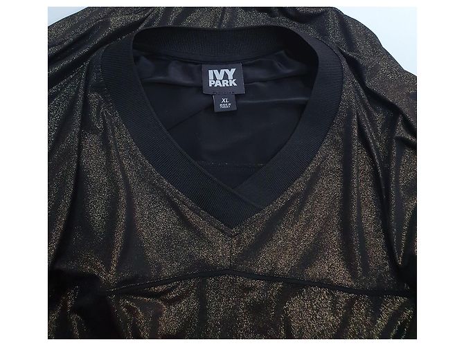Autre Marque Abito Ivy Park Nero e Oro XL D'oro - vista 5