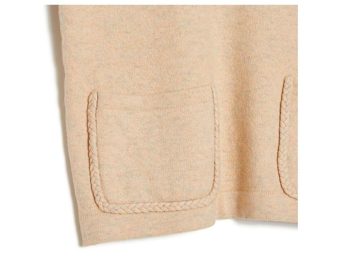 Trussardi PINK WOOL PONCHO EN38 - view 2