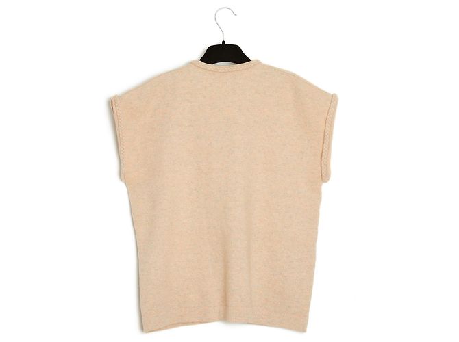 Trussardi PINK WOOL PONCHO EN38 - view 4