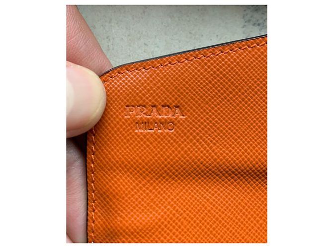 Prada Saffiano leather wallet Multiple colors - view 6
