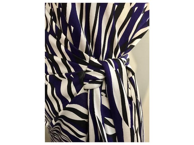Diane Von Furstenberg DvF Zoe vestido envelope de seda Multicor - vista 3