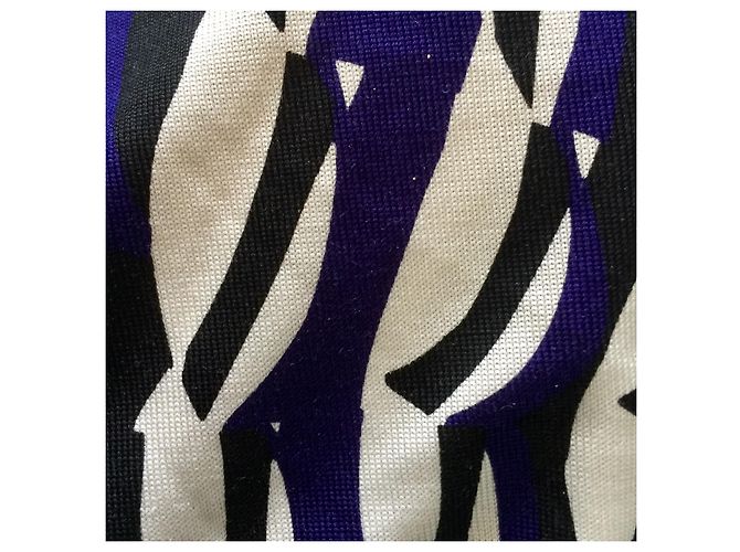 Diane Von Furstenberg DvF Zoe vestido envelope de seda Multicor - vista 9