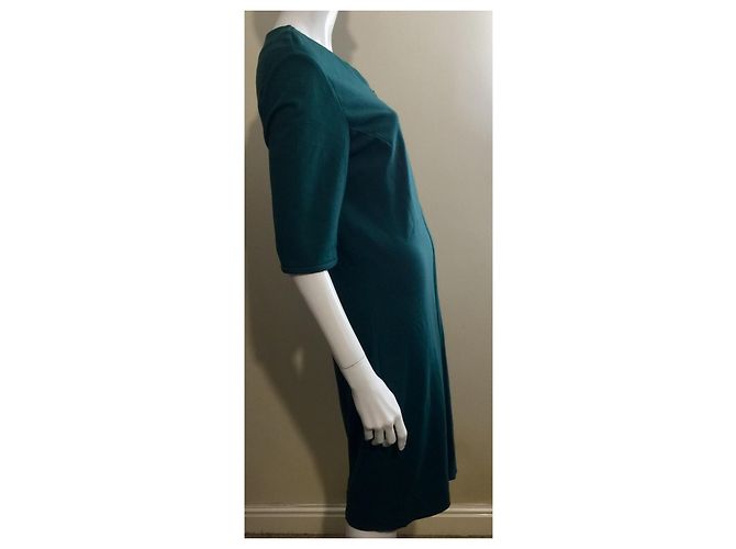 Diane Von Furstenberg DvF waldgrünes Saturnkleid Dunkelgrün - Ansicht 2