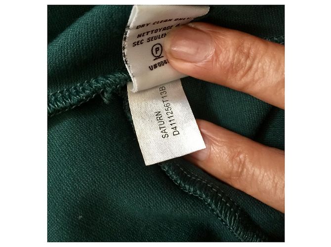 Diane Von Furstenberg DvF waldgrünes Saturnkleid Dunkelgrün - Ansicht 8