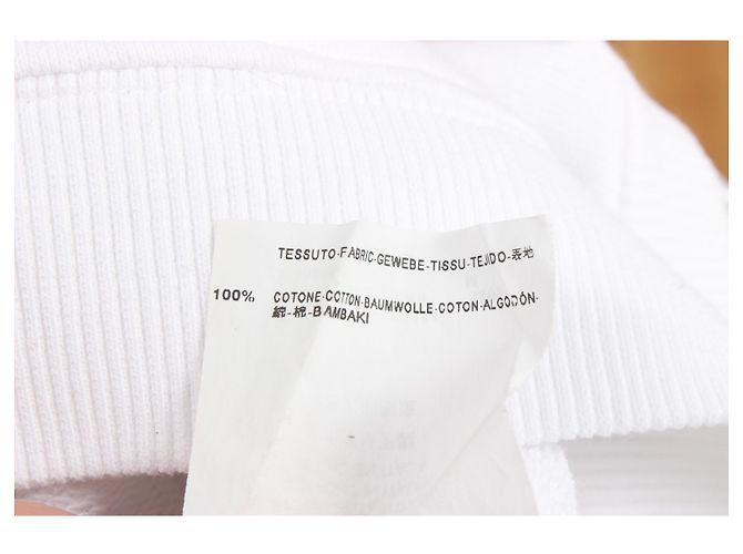sudadera Saint Laurent. Blanco - vista 10