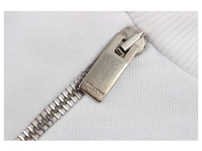 sudadera Saint Laurent. Blanco - vista 8