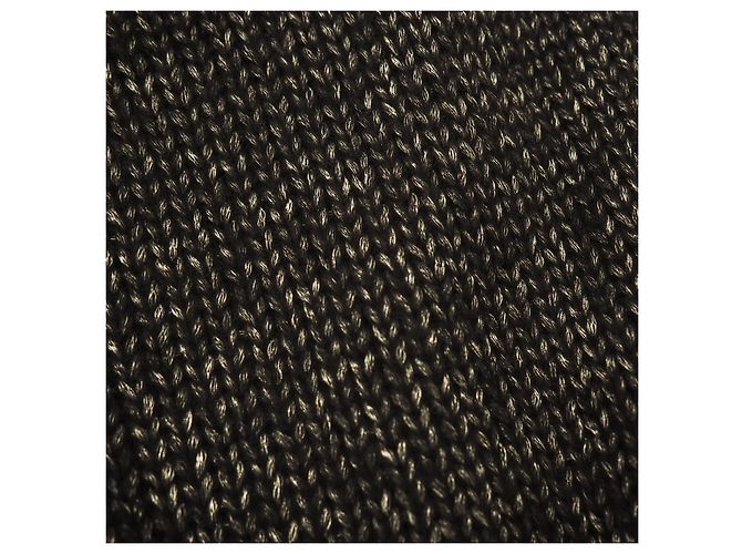 Pull Les Copains bleu en noir - vue 6