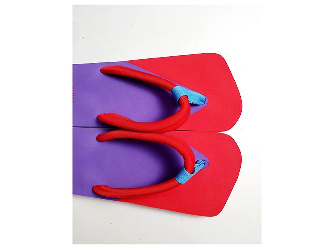 Autre Marque Infradito YUME YUME stile Geta Multicolore - vista 2