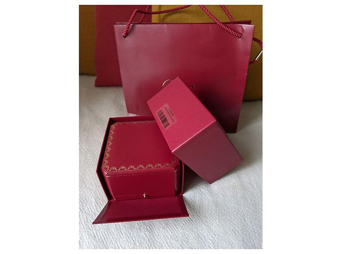 Cartier Love Juc Bracelet Armreif gefütterte Schachtel und Papiertüte - Ansicht 5
