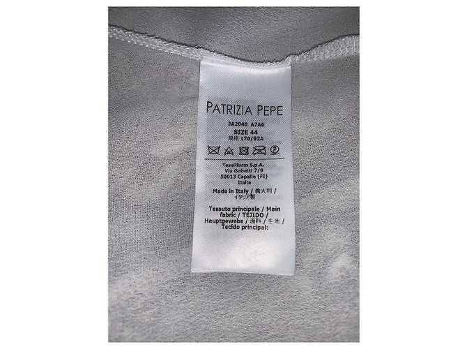 Vestido Patrizia Pepe de viscosa marrón Castaño - vista 8