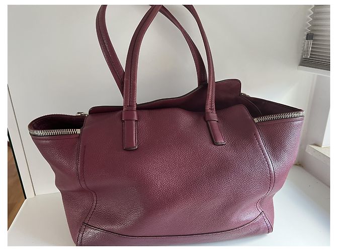 Salvatore Ferragamo Bolso grande Salvatore Ferragomo Burdeos - vista 4