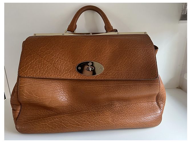 Borsa a mano Mulberry grande in ottime condizioni Marrone chiaro - vista 2