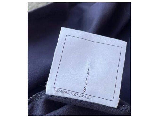 Camiseta Chanel Coco Paris Azul Marino Algodón - vista 3