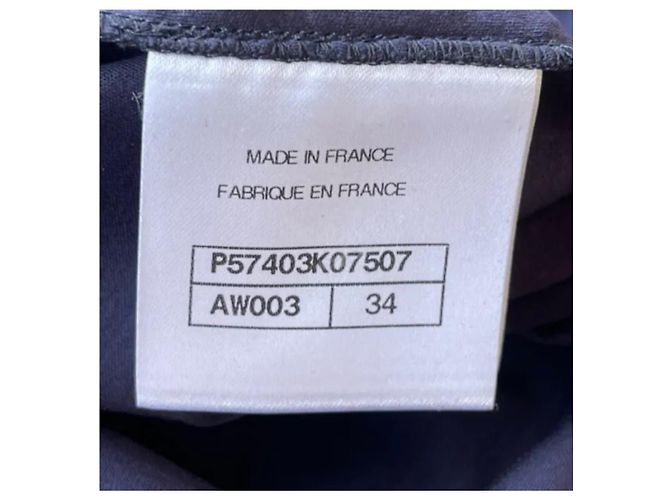 Camiseta Chanel Coco Paris Azul Marino Algodón - vista 7