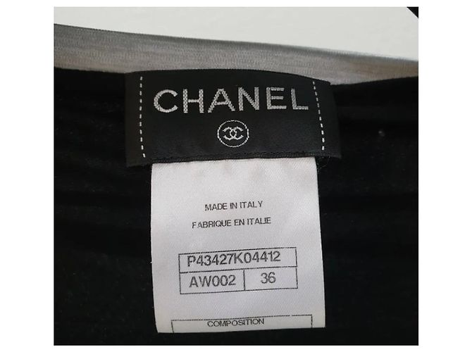 Terno Chanel Prata Logo Pant - vista 7