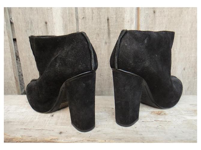 Acne Botines acné 40 Negro - vista 4