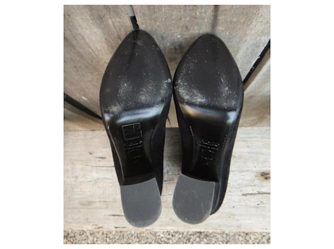 Acne Botines acné 40 Negro - vista 5