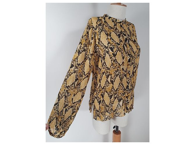 Autre Marque Camisa Second Female Estampado Serpiente Viscosa L Multicolor - vista 3