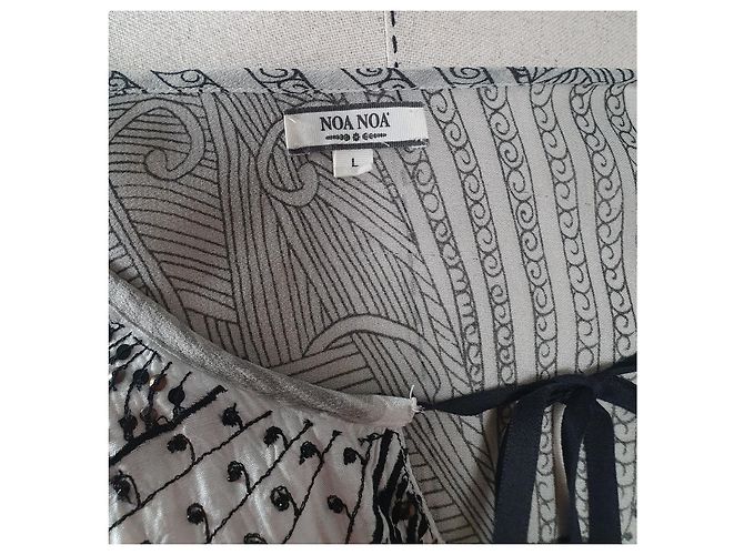 Abito Noa Noa in viscosa multicolore - vista 5