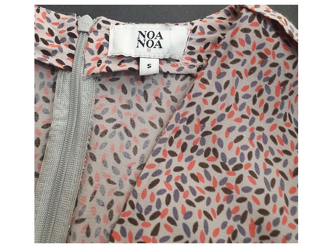 Abito Noa Noa in viscosa multicolore - vista 7