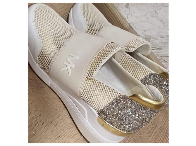 Michael Kors Sneaker Beige Stoff Größe 38 - Ansicht 3