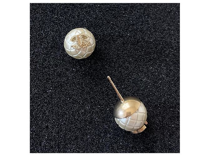 Chanel CC Ohrringe Gold Gold hardware - Ansicht 9