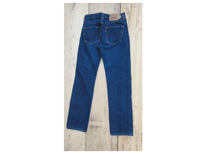 Levi's LEVIS 501 W 28 l32 (T 38) Azul - vista 2