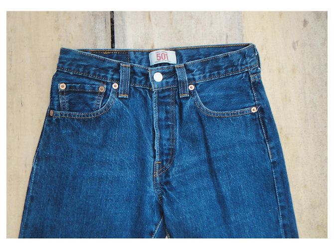 Levi's LEVIS 501 W 28 l32 (T 38) Azul - vista 6